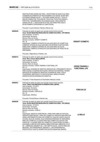 RPI - Marcas 2246 "Vervs Consultoria" 