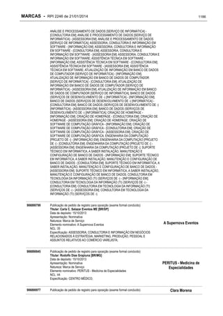 RPI - Marcas 2246 "Vervs Consultoria" 