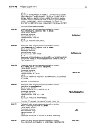 RPI - Marcas 2246 "Vervs Consultoria" 