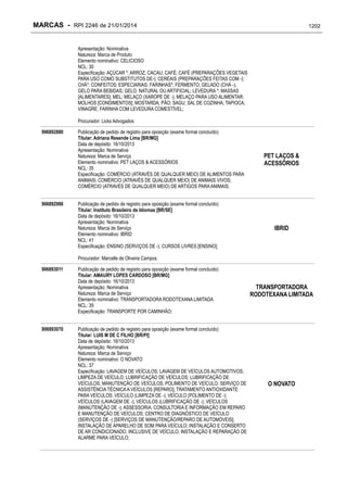 RPI - Marcas 2246 "Vervs Consultoria" 