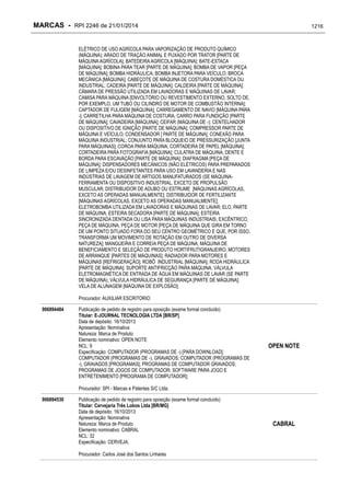 RPI - Marcas 2246 "Vervs Consultoria" 