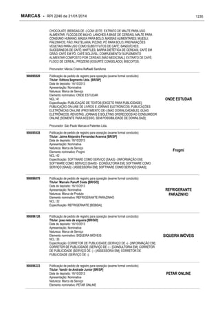 RPI - Marcas 2246 "Vervs Consultoria" 