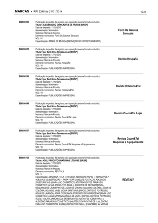RPI - Marcas 2246 "Vervs Consultoria" 