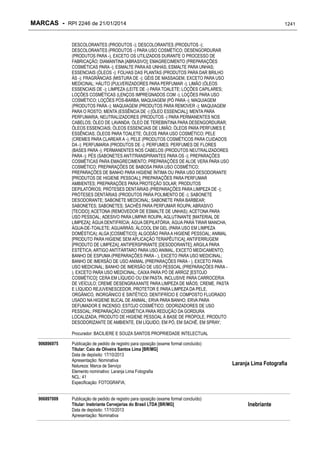 RPI - Marcas 2246 "Vervs Consultoria" 