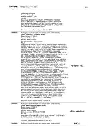 RPI - Marcas 2246 "Vervs Consultoria" 