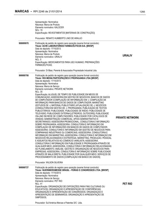 RPI - Marcas 2246 "Vervs Consultoria" 