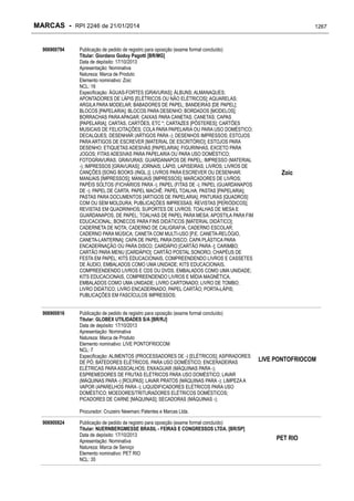 RPI - Marcas 2246 "Vervs Consultoria" 