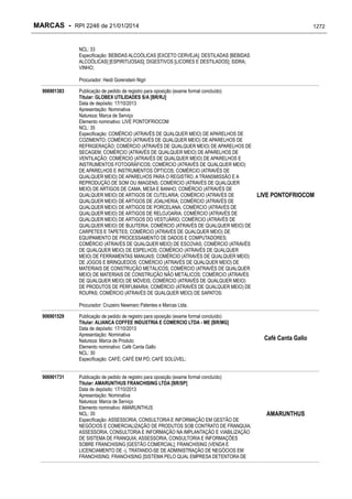 RPI - Marcas 2246 "Vervs Consultoria" 