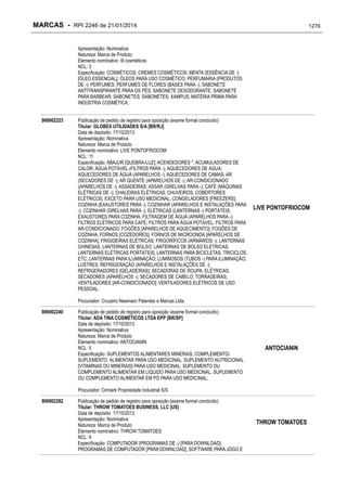 RPI - Marcas 2246 "Vervs Consultoria" 