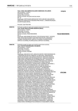 RPI - Marcas 2246 "Vervs Consultoria" 