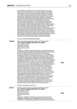 RPI - Marcas 2246 "Vervs Consultoria" 
