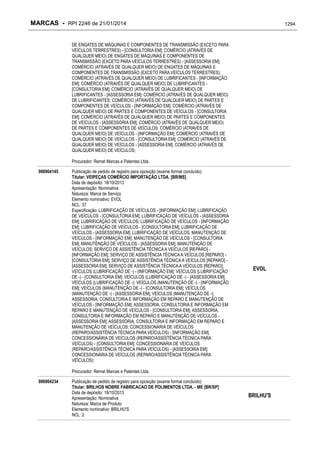 RPI - Marcas 2246 "Vervs Consultoria" 