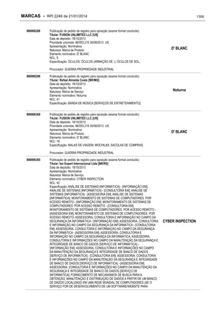 RPI - Marcas 2246 "Vervs Consultoria" 