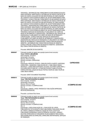 RPI - Marcas 2246 "Vervs Consultoria" 