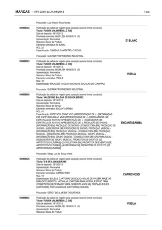 RPI - Marcas 2246 "Vervs Consultoria" 