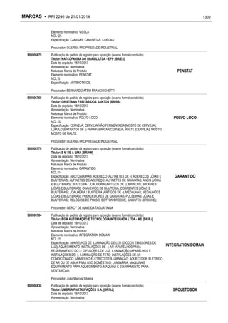 RPI - Marcas 2246 "Vervs Consultoria" 