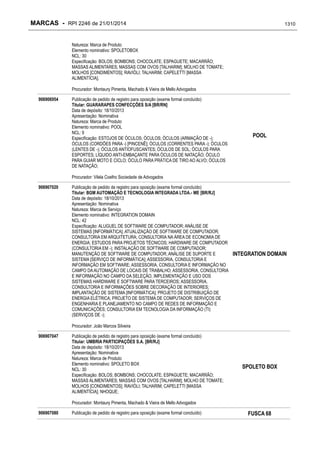 RPI - Marcas 2246 "Vervs Consultoria" 