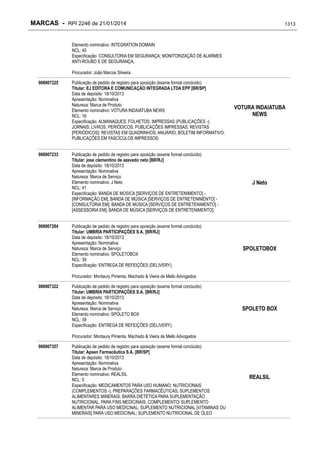 RPI - Marcas 2246 "Vervs Consultoria" 
