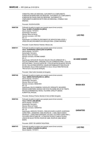 RPI - Marcas 2246 "Vervs Consultoria" 