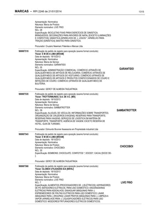 RPI - Marcas 2246 "Vervs Consultoria" 