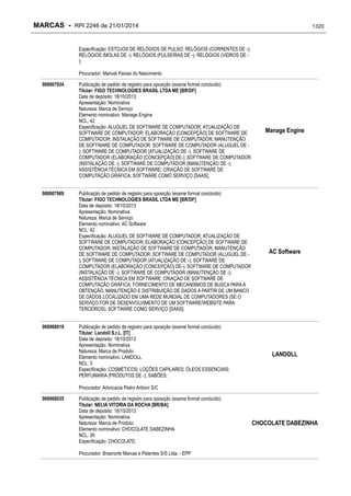 RPI - Marcas 2246 "Vervs Consultoria" 