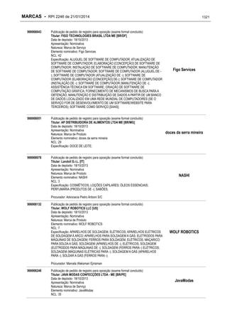 RPI - Marcas 2246 "Vervs Consultoria" 