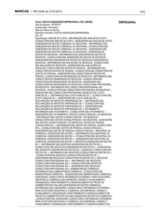 RPI - Marcas 2246 "Vervs Consultoria" 