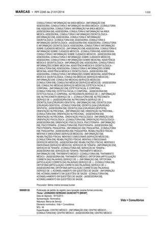 RPI - Marcas 2246 "Vervs Consultoria" 