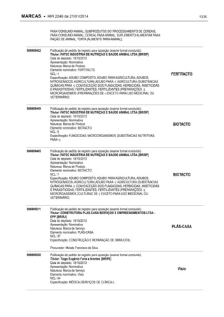 RPI - Marcas 2246 "Vervs Consultoria" 