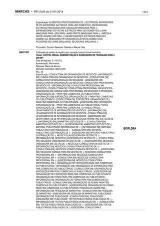 RPI - Marcas 2246 "Vervs Consultoria" 