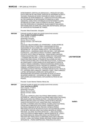 RPI - Marcas 2246 "Vervs Consultoria" 