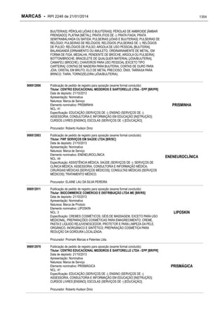 RPI - Marcas 2246 "Vervs Consultoria" 
