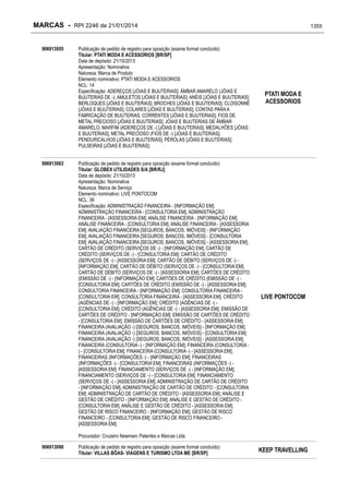 RPI - Marcas 2246 "Vervs Consultoria" 