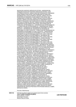 RPI - Marcas 2246 "Vervs Consultoria" 