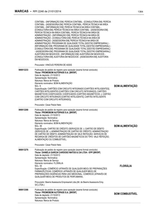 RPI - Marcas 2246 "Vervs Consultoria" 