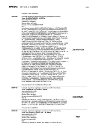 RPI - Marcas 2246 "Vervs Consultoria" 