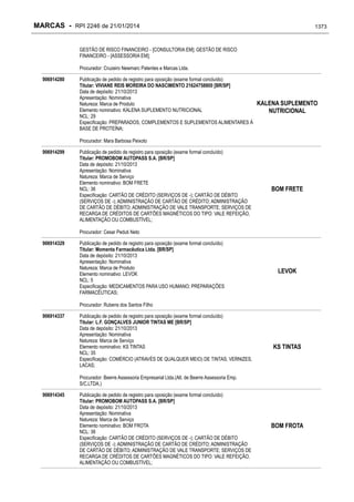 RPI - Marcas 2246 "Vervs Consultoria" 