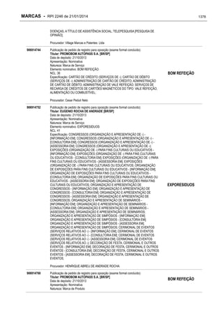 RPI - Marcas 2246 "Vervs Consultoria" 