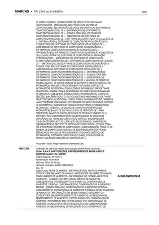 RPI - Marcas 2246 "Vervs Consultoria" 