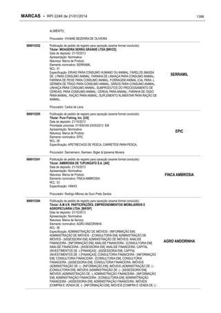 RPI - Marcas 2246 "Vervs Consultoria" 