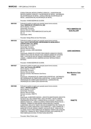 RPI - Marcas 2246 "Vervs Consultoria" 