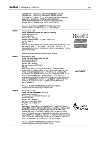 RPI - Marcas 2246 "Vervs Consultoria" 