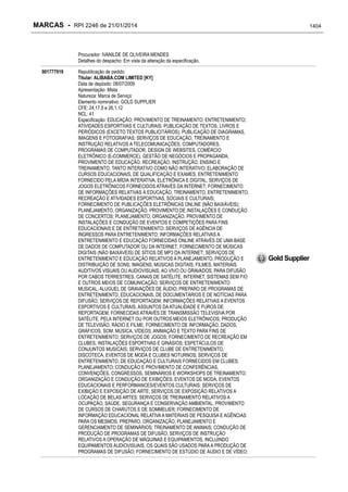 RPI - Marcas 2246 "Vervs Consultoria" 