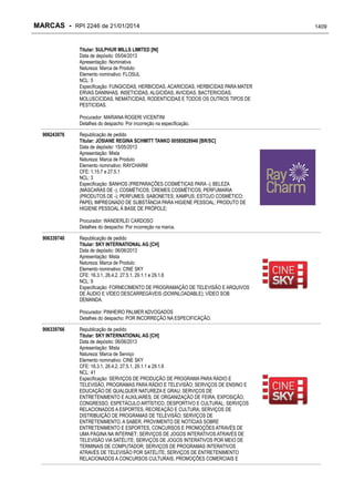 RPI - Marcas 2246 "Vervs Consultoria" 