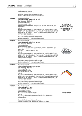 RPI - Marcas 2246 "Vervs Consultoria" 