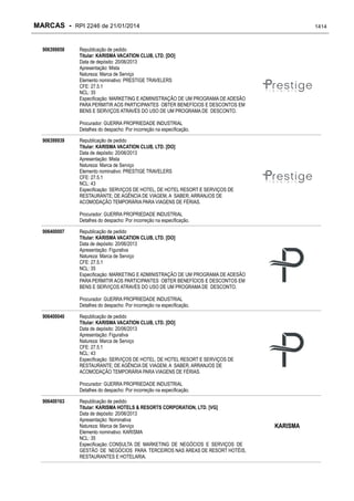 RPI - Marcas 2246 "Vervs Consultoria" 