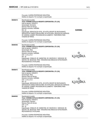 RPI - Marcas 2246 "Vervs Consultoria" 