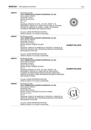 RPI - Marcas 2246 "Vervs Consultoria" 