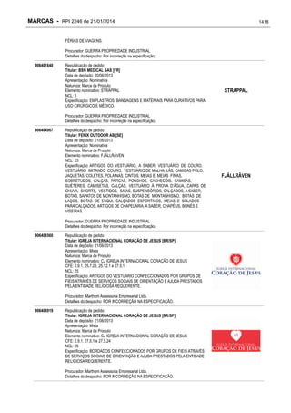 RPI - Marcas 2246 "Vervs Consultoria" 