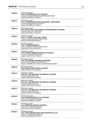 RPI - Marcas 2246 "Vervs Consultoria" 